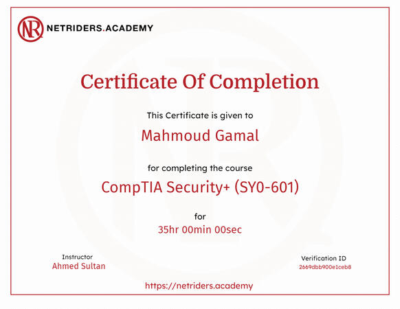 Comptia Sec+